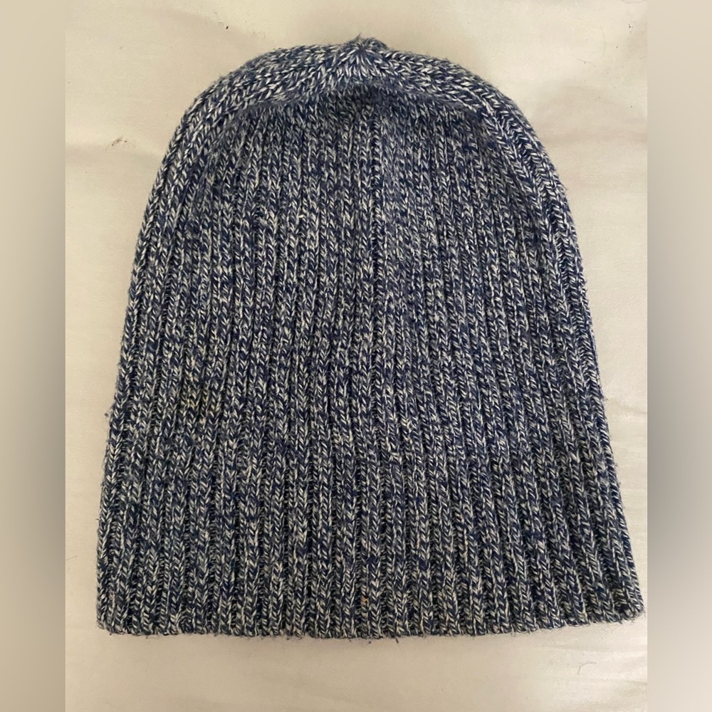 Madewell heather blue beanie - one size